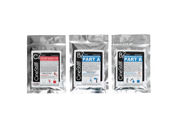 CineStill Cs2 ''Cine Simplified'' ECN-2 Powder Kit (16 Rolls) to mix 1000 ml 