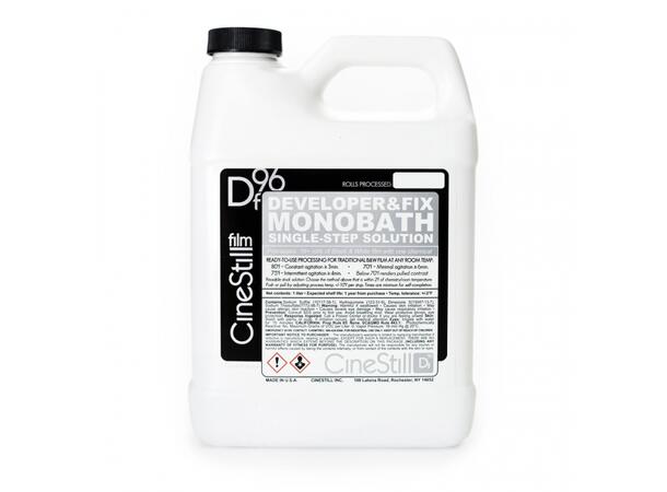 Cinestill DF96 B&W Monobath Liquid Fremkaller og fiks for S/H. 1L flytende