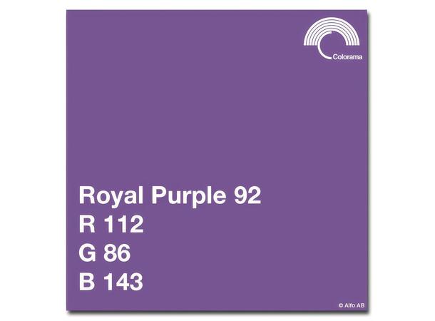 Colorama 2.72X11M Royal Purple Papirbakgrunn 2,72m bred 