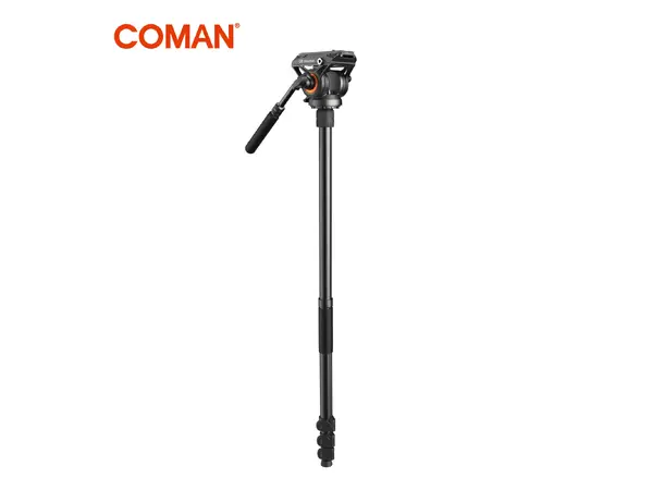 Coman KX3939 Plus Tripod m/ Q6 videohode Stativ for foto, video og spottingscope 