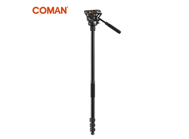 Coman KX3939 Plus Tripod m/ Q6 videohode Stativ for foto, video og spottingscope 