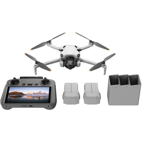 DJI Mini 4 Pro Fly More Combo /m DJI RC2 Med RC2 fjernkontroll