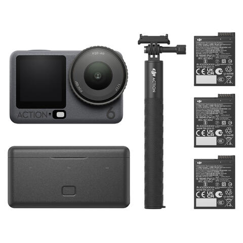 DJI Osmo Action 6 Adventure Combo Fremtidens Actionkamera