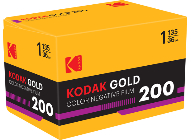 Eastman Kodak Gold 200 135-36 Fargefilm, 200 ASA, 36 bilder 