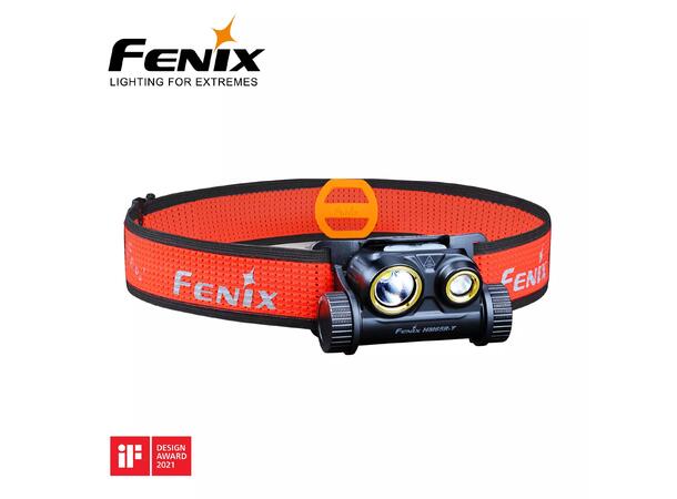 Fenix HM65R-T hodelykt for løping 1500lm Kraftig og lett lykt m/ to lyskilder
