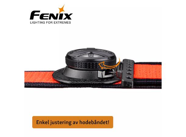 Fenix HM65R-T hodelykt for løping 1500lm Kraftig og lett lykt m/ to lyskilder