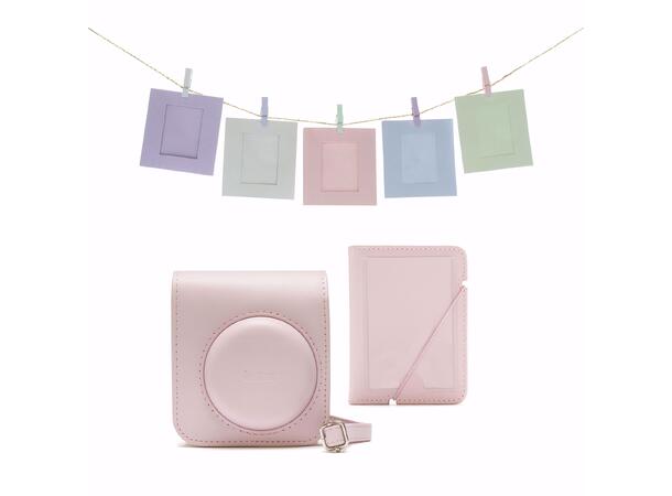 Fujifilm Instax Mini 12 Accessory Kit Blossom Pink. Veske, album og rammer