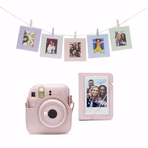Fujifilm Instax Mini 12 Accessory Kit Blossom Pink. Veske, album og rammer