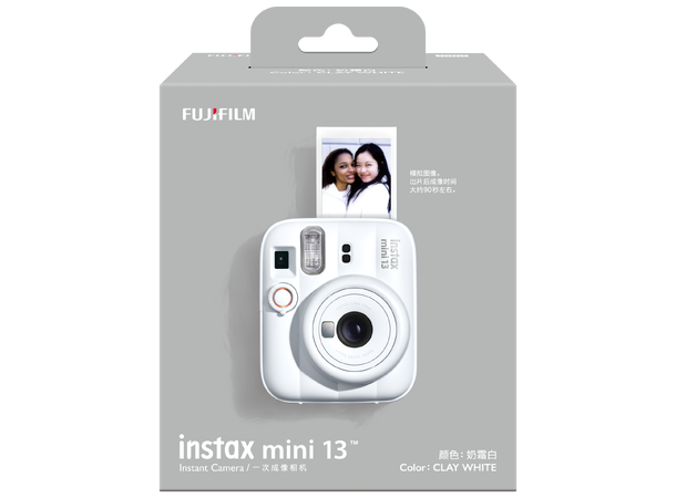 Fujifilm Instax Mini 13 Clay White Kompakt instantkamera 