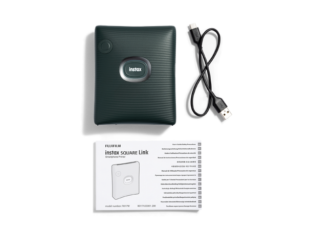 Fujifilm Instax Square Link Green Mobilfotoprinter for Instax Square 