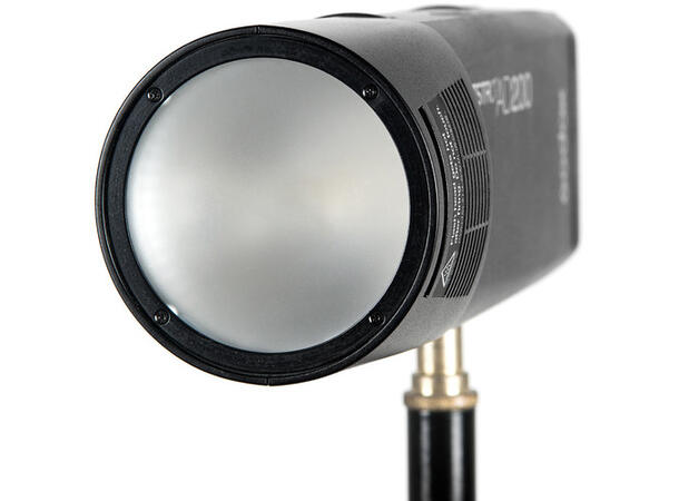 Godox Rundt Flash Head for AD200 Rundt blitshode m/magnet feste 