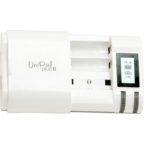Hahnel Powerstation Unipal Plus II Universallader med LCD-display