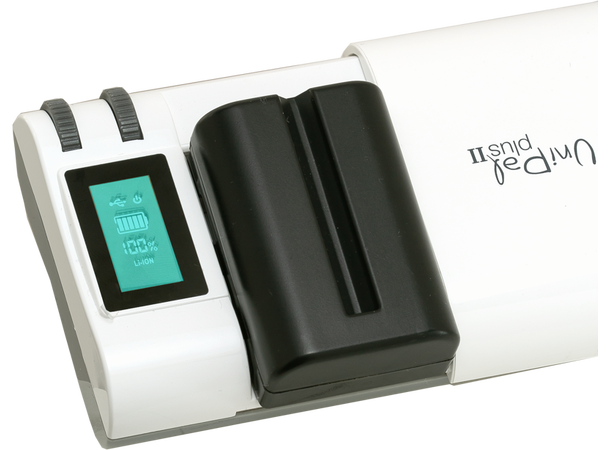 Hahnel Powerstation Unipal Plus II Universallader med LCD-display 