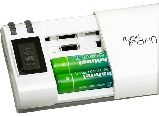 Hahnel Powerstation Unipal Plus II Universallader med LCD-display 