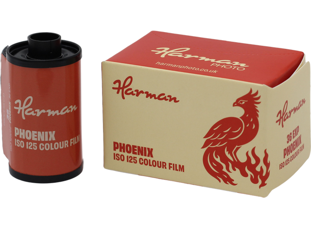 Harman Phoenix I ISO 125 135-36 Negativ fargefilm, 125 ASA, 36 bilder 