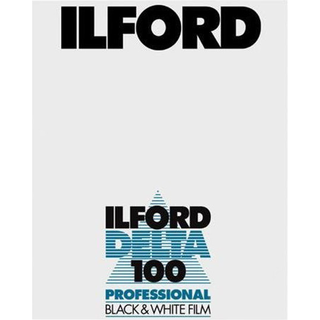Ilford Delta 100 8x10 Bladfilm 8x10 Bladfilm, 25 ark
