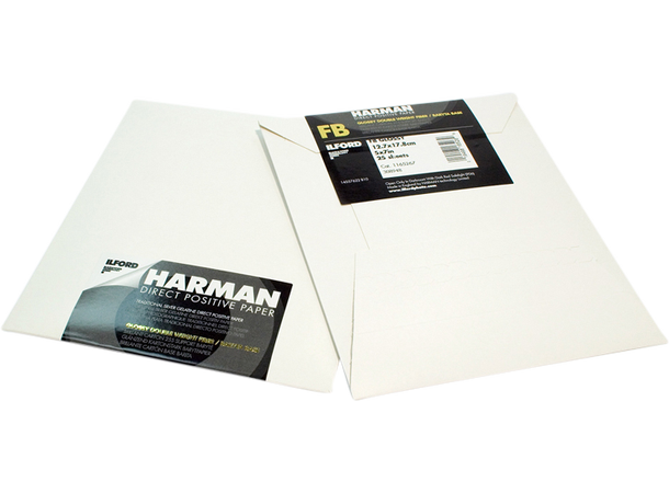 Ilford Direct Positiv Paper FB 1K 4x5 25 Ark 