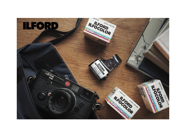 Ilford Ilfocolor 400 Vintage Tone 400 ISO, retro uttrykk, 24 bilder