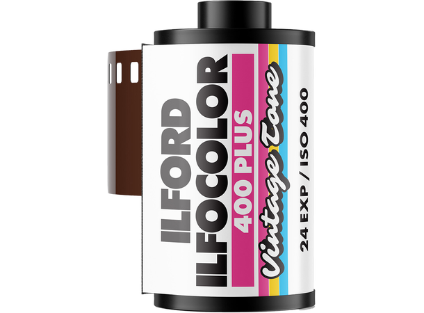 Ilford Ilfocolor Plus 400 Vintage 135-24 400 ISO, retro uttrykk 