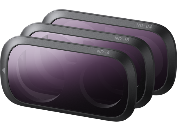 Insta360 ND Filter Set for Luna Ultra ND4, ND16 og ND64 