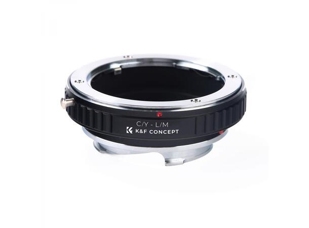 K&F Adapter for Leica M til C / Y Bruk C / Y objektiv på Leica M 
