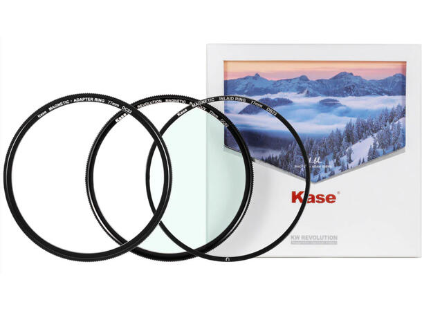 Kase KW Revolution R.MCUV filter 72mm Unikt magnetisk beskyttelsesfilter 