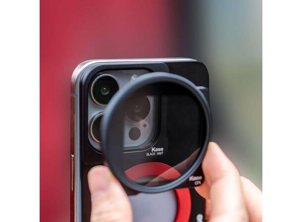 Kase Magnetisk filterpakke BM 1/4 + CPL Filterpakke for iPhone 15 Pro Max 