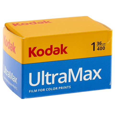 Kodak Ultramax 400 135-36, 1 rull Fargefilm, 400 ASA, 36 bilder, 1 rull