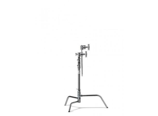 Kupo CT-20MK 20" Master C-Stand Kit Med Turtle Base, Sølv Farge 