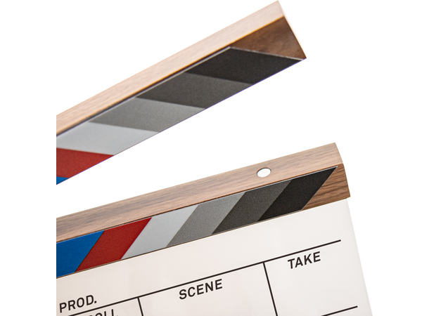 Kupo Clap Board 15x14cm Clapper i hvit akryl 