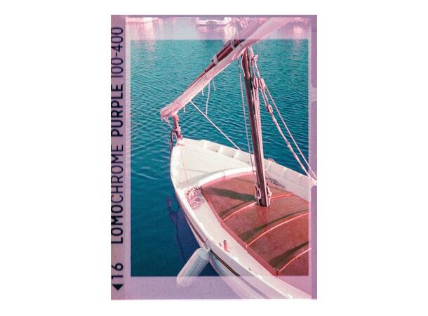 Lomography LomoChrome Purple 110 ISO/ASA 100-400. 110 negativ fargefilm 