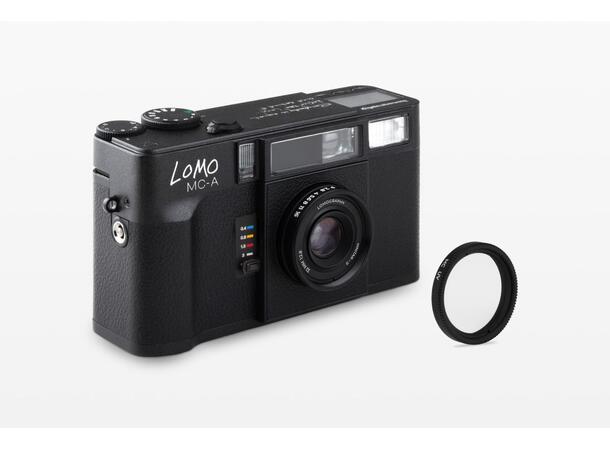 Lomography Lomo MC-A Black 35mm analogt kompaktkamera 