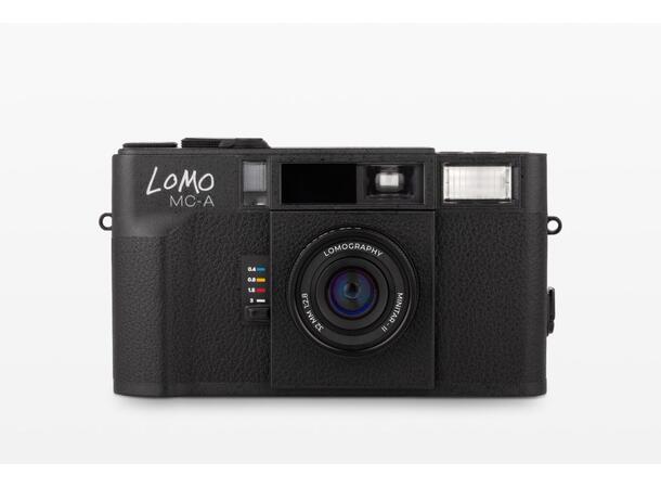 Lomography Lomo MC-A Black 35mm analogt kompaktkamera 