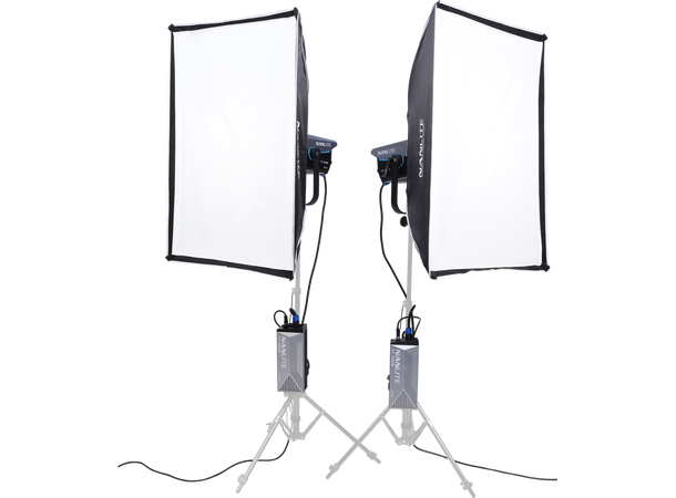 Nanlite FC-500B 2-Light Trolley Case Kit Komplett og kraftfull Bicolor-lyspakke 