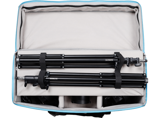 Nanlite FS-150B Bi-color Lyspakke Pakke med 2 LED-lys og softboks 