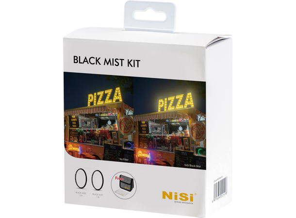 NiSi Filter Black Mist Kit 58mm Sett med 2 Black Mist filter 