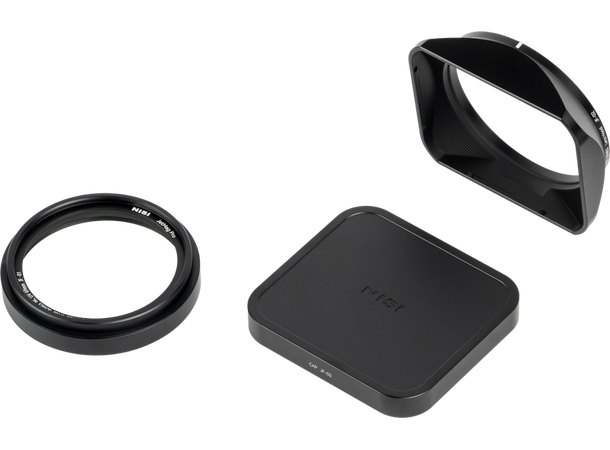 NiSi JetMag Pro Lens Hood, Uv Filter,Cap for Fuji X100 Series Black 