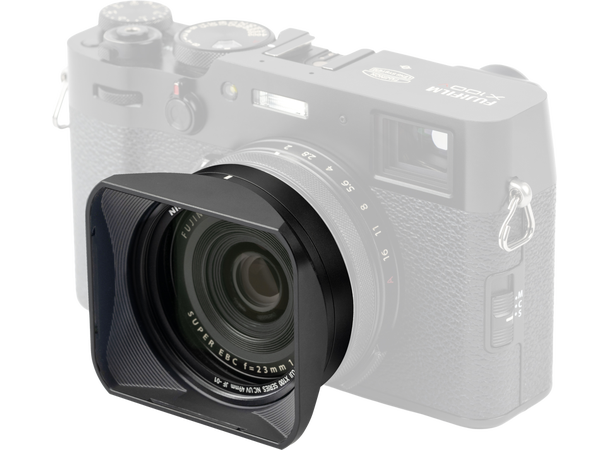 NiSi JetMag Pro Lens Hood, Uv Filter,Cap for Fuji X100 Series Black 