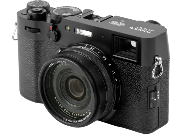 NiSi JetMag Pro Lens Hood, Uv Filter,Cap for Fuji X100 Series Black 