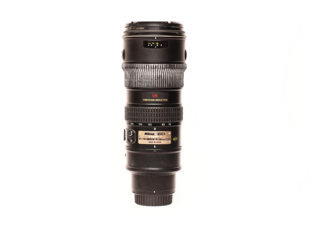 Nikon 70-200mm 1:2.8G AF-S VR BRUKT BRUKT, Se beskrivelse 