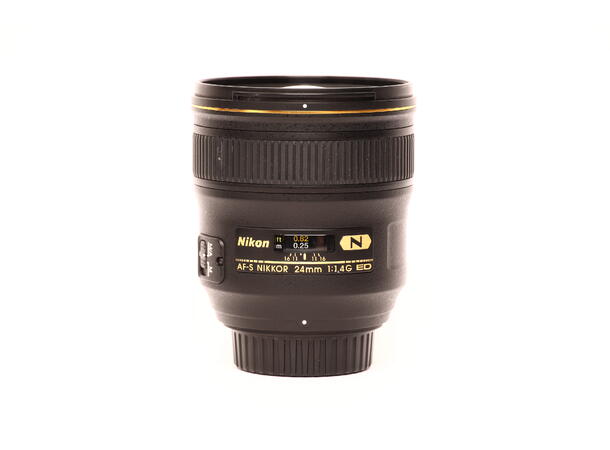 Nikon AF-S 24mm 1:1.4 G BRUKT BRUKT, Se beskrivelse 