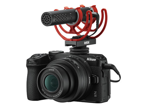 Nikon Z30 standard kit Lite, lett og praktisk vloggekamera-kit