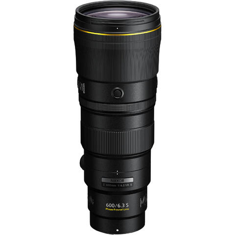 Nikon Z 600mm f/6.3 VR S Lettvekts stortele for Z-kamera.