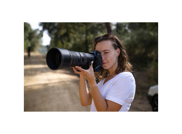 Nikon Z 600mm f/6.3 VR S Lettvekts stortele for Z-kamera. 