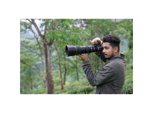 Nikon Z 600mm f/6.3 VR S Lettvekts stortele for Z-kamera. 