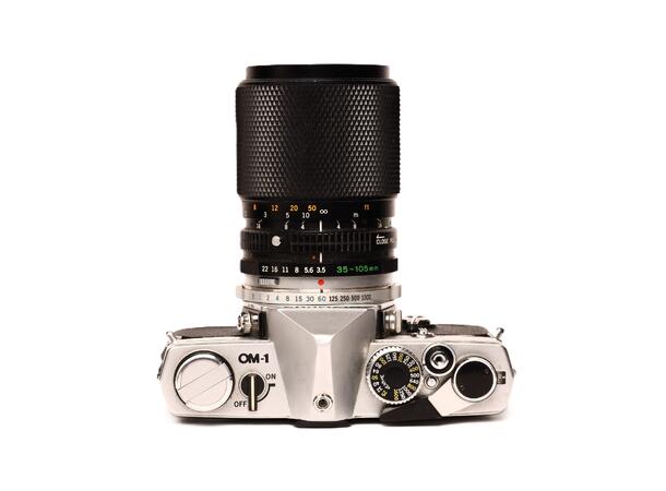 Olympus OM-1 m/35-105mm, BRUKT BRUKT, Se beskrivelse 