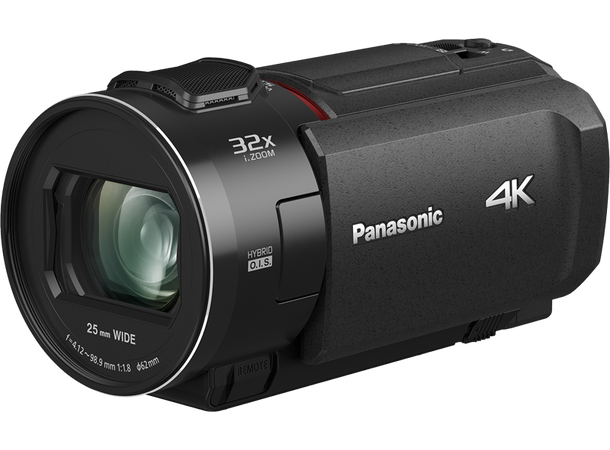 Panasonic HC-VX3 4K Camcorder 24x Optisk zoom, 25mm vidvinkel 