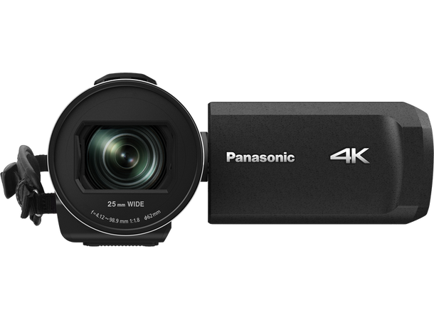 Panasonic HC-VX3 4K Camcorder 24x Optisk zoom, 25mm vidvinkel 