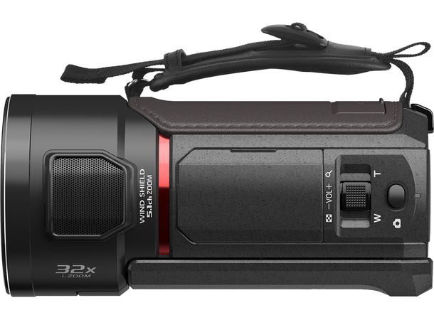 Panasonic HC-VX3 4K Camcorder 24x Optisk zoom, 25mm vidvinkel 