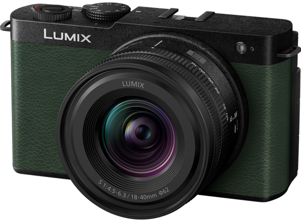 Panasonic Lumix S9 kit 18-40mm f/4.5-6.3 Dark Olive, 24.2 MP, Fullformat 